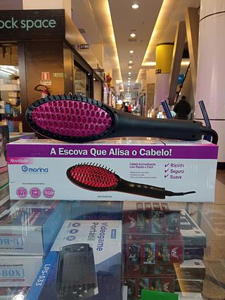 Escova Alisadora Cerâmica Morina