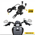 Suporte com Carregador USB para Moto 5v