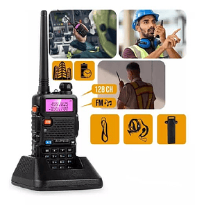 Rádio Comunicador BAOFENG 5R ( 1 UNIDADE )