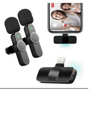 Microfone de Lapela sem fio iOS