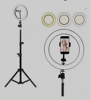 Ring Light 10* com tripé