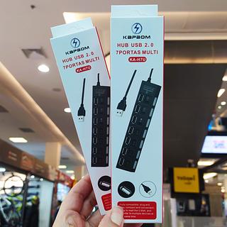 HUB USB 2.0 7 PORTAS KAPBOM KA-H7U