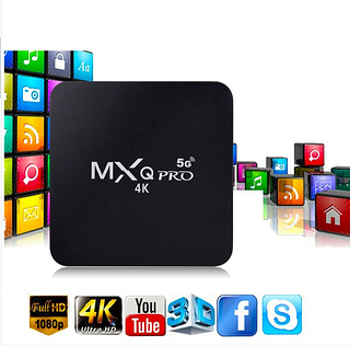 TV Box MXQ PRÓ 4K (KIT COM 10 PEÇAS)