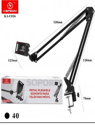 Suporte para Celular KA-CO26 KAPBOM