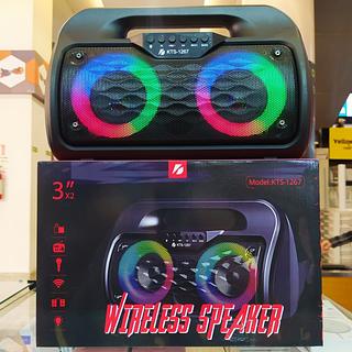 Som 3"x2 KTS-1267 com LED RGB