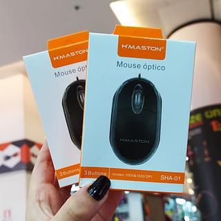 Mouse Óptico Com Fio Hmaston SHA-01