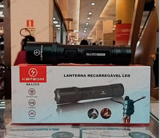 Lanterna LED Recarregável KAPBOM