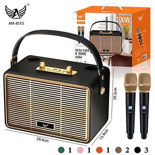 Karaokê com 2 Microfones AM-8513