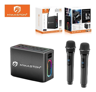 aixa De Som Hmaston RN03 120w Karaokê Bluetooth