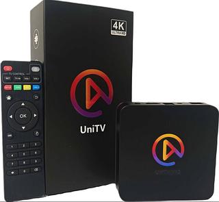 UniTV 4K ULTRA HD PRETO
