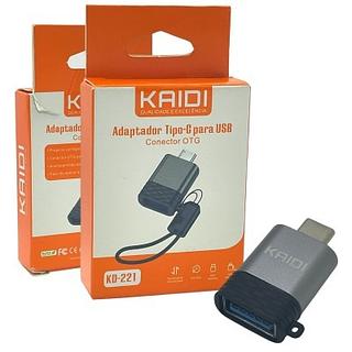 Adaptador KAIDI TYPE-C para USB