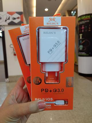 Carregador iOS RELOG'S 9.1A USB-C