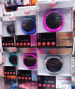 Mini Caixa de Som Metal Altomex AL-2022