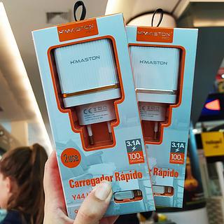 Carregador IOS 3.1A 2USB H'MASTON