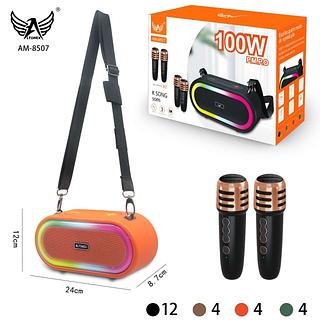 Mini Karaokê com 2 Microfones AM-8507
