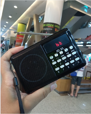 Rádio BLUETOOTH FM JD-31