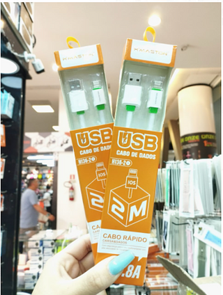 Cabo de dados IOS H`MASTON-4.8 2M