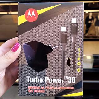 Carregador TYPE-C Motorola 3.0 USB TURBO POWER