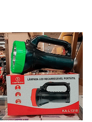 Lanterna LED Recarregável KAPBOM KA-L1318