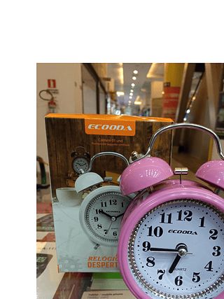 Relógio Despertador EC-10016 ECOODA