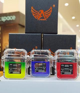 Isqueiro Elétrico Transparente À Prova D'água