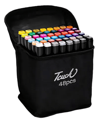 Estojo Canetinha 48 cores