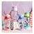 Garrafa Infantil alça 600ML (c/ Adesivo)