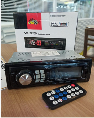 Som para carro VS-24269 bluetooth