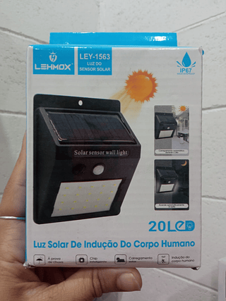 Lâmpada Solar LEY-1563 LEHMOX