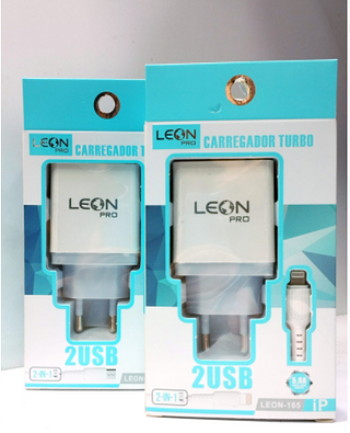 Carregador IOS 5.1 + 2USB 2.1 LEON PRO