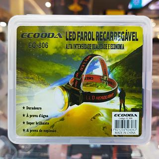 Lanterna/Farol para Capacete Ecooda EC-806