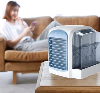 Mini Ar-condicionado e Ventilador