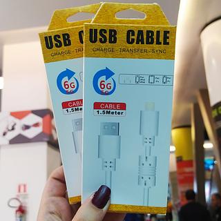 Cabo USB IOS 2.0 1,5M