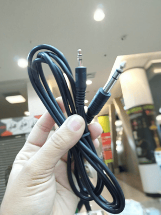 Cabo P2/P10 Para Microfone