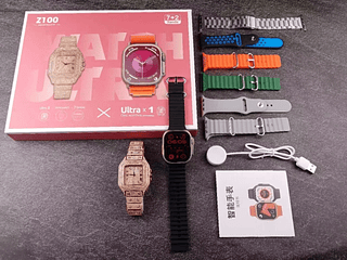 Smartwatch Z100 2 Relógios e 6 Pulseiras