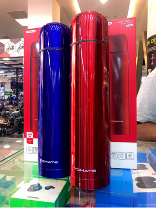 Garrafa Térmica Tomate