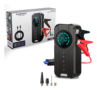 Compressor de ar portátil digital