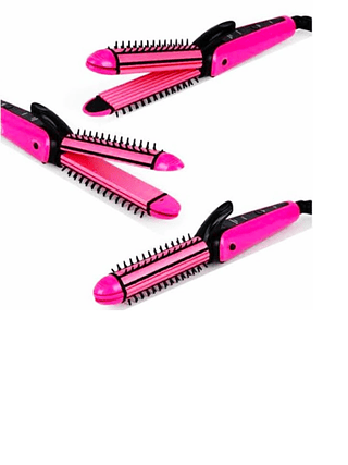 Prancha 3 em 1 Frisa, Alisa e ondula