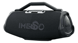 Caixa De Som Imenso Ims X75 200w Bluetooth Portátil C/2 Mics Preto