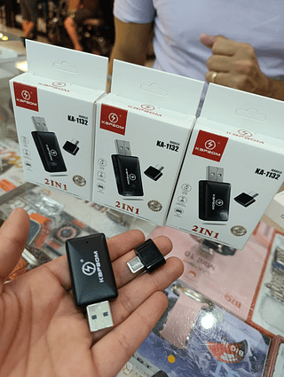 Adaptador Carplay Sem Fio 2 Em 1 Conversor Automático Bt5.0