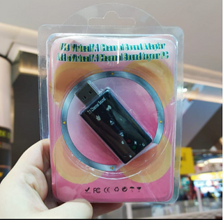 Adaptador placa de som USB