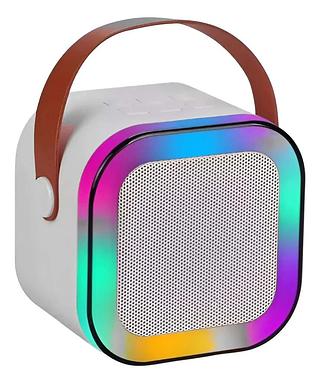 Mini Caixa De Som Bluetooth 20w Al-8588 Altomex Cor:Bege