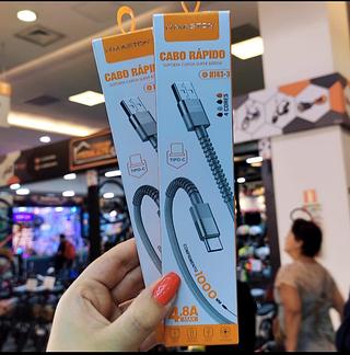 Cabo TYPE-C 4.8 de Nylon 1m H'MASTON