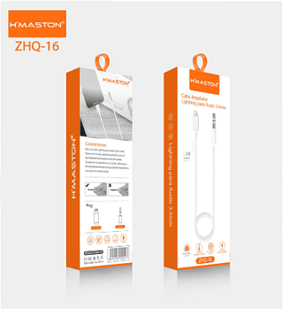Cabo Adaptor de Áudio H´Maston