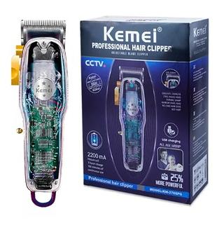 Maquina De Corta Cabelo Kemei 2706 Pg Relevo 3d