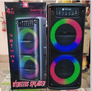 Som KTS-1528 com LED RGB