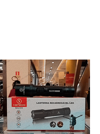 Lanterna LED Recarregável KAPBOM KA-1315