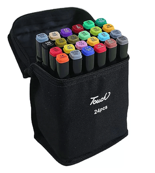 Estojo de Canetinhas 24 cores