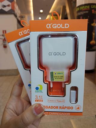Carregador TYPE-C a'GOLD 3.1 ca09-3