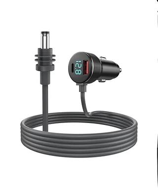 Cabo De Dados 3 Em 1 Cabo De Dados De Carro 3M Tipo DC Com Display De Tensão